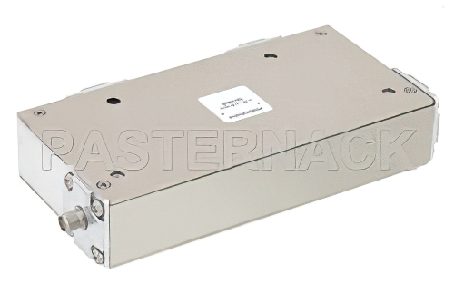 Dual Junction Circulator with 40 dB Isolation from 1.7 GHz to 2.2 GHz, 50 Watts and SMA Female