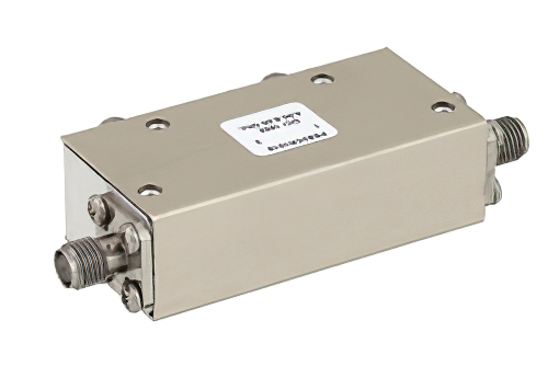 Dual Junction Circulator With 36 dB Isolation From 4 GHz to 8 GHz, 10 Watts And SMA Female