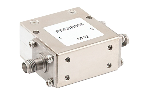 Isolator with 18 dB Isolation from 2 GHz to 4 GHz, 10 Watts and SMA Female