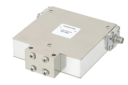 High Power Isolator with 18 dB Isolation from 1 GHz to 2 GHz, 100 Watts and SMA Female