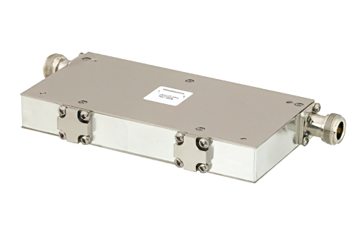 Dual Junction Isolator With 40 dB Isolation From 1.7 GHz to 2.2 GHz, 10 Watts And SMA Female
