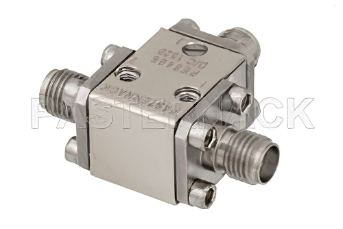 Circulator With 17 dB Isolation From 18 GHz to 26.5 GHz, 10 Watts And SMA Female