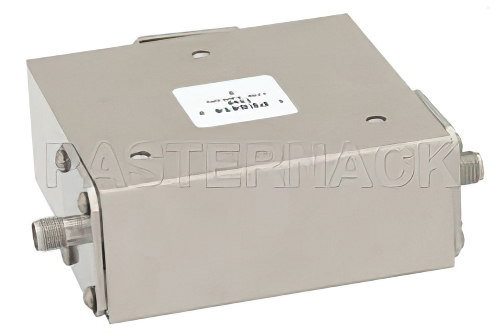 Circulator With 18 dB Isolation From 1.7 GHz to 2.2 GHz, 10 Watts And SMA Female