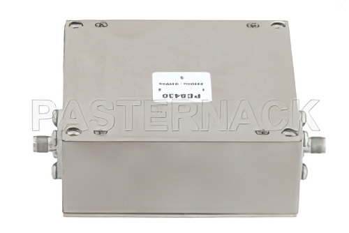 High Power Circulator With 20 dB Isolation From 450 MHz to 520 MHz, 150 Watts And SMA Female