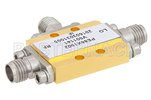 Double Balanced Mixer Operating From 23 GHz to 37 GHz With an IF Range From DC to 13 GHz And LO Power of +13 dBm, Field Replaceable 2.92mm
