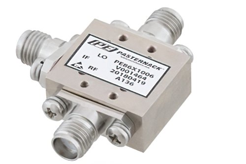 Double Balanced Mixer Operating from 5 GHz to 20 GHz with an IF Range from DC to 3 GHz and LO Power of +20 dBm, Field Replaceable SMA
