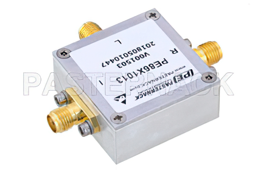 Double Balanced Mixer Operating from 0.5 MHz to 500 MHz with an IF Range from DC to 500 MHz and LO Power of +10 dBm, SMA