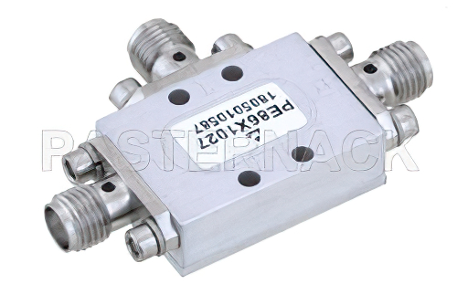 Double Balanced Mixer Operating from 3 GHz to 10 GHz with an IF Range from DC to 4 GHz and LO Power of +17 dBm, SMA