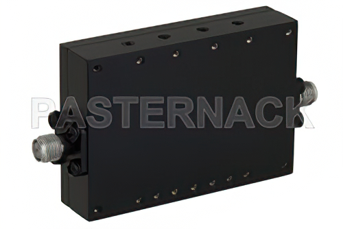 4 Section Bandpass Filter With SMA Female Connectors Operating From 1.565 GHz to 1.585 GHz With a 20 MHz Passband