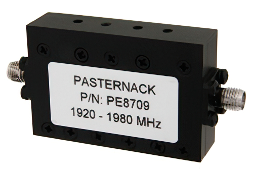 4 Section Bandpass Filter With SMA Female Connectors 4 Section Bandpass Filter With SMA Female Connectors