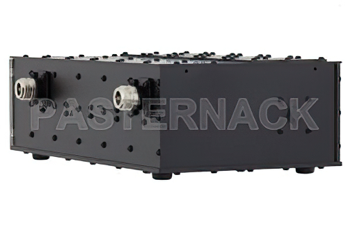 5 Section Tunable Band Pass Filter With N Female Connectors Operating From 125 MHz to 250 MHz With a 5% Bandwidth