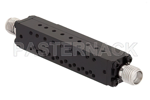 9 Section Bandpass Filter With 2.92mm Female Connectors Operating From 27.5 GHz to 31 GHz With a 3.5 GHz Passband