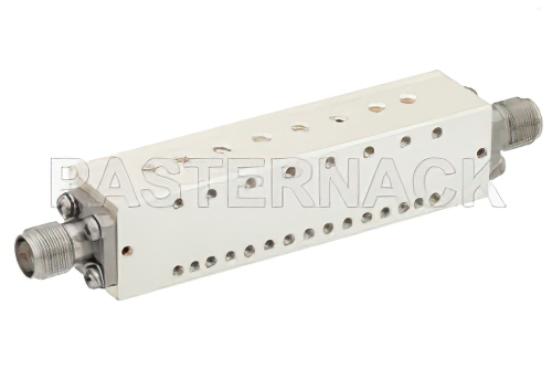 8 Section Bandpass Filter With SMA Female Connectors Operating From 9.9 GHz to 10.8 GHz With a 900 MHz Passband