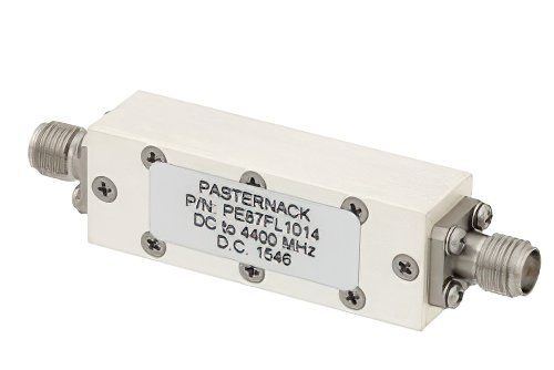 13 Section Lowpass Filter With SMA Female Connectors Operating From DC to 4.4 GHz