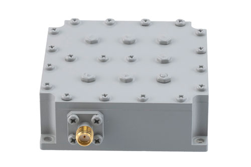 Bandpass Filter with SMA Female Connectors Operating from 2.4 GHz to 2.484 GHz with a 165 MHz Passband Bandwidth
