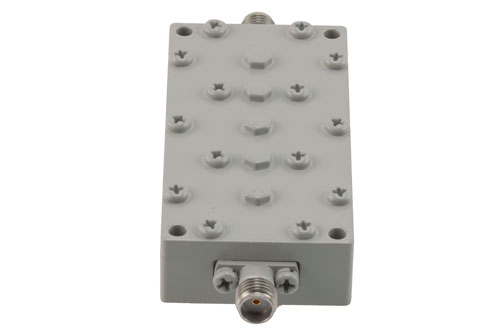 Bandpass Filter with SMA Female Connectors Operating at 4 GHz with a 25 MHz Passband Bandwidth
