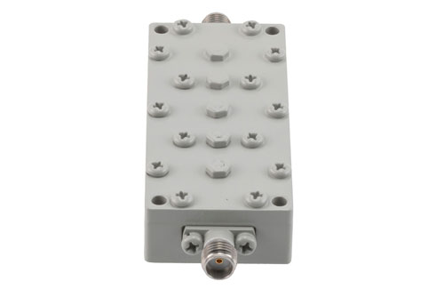 Bandpass Filter with SMA Female Connectors Operating at 5 GHz with a 40 MHz Passband Bandwidth
