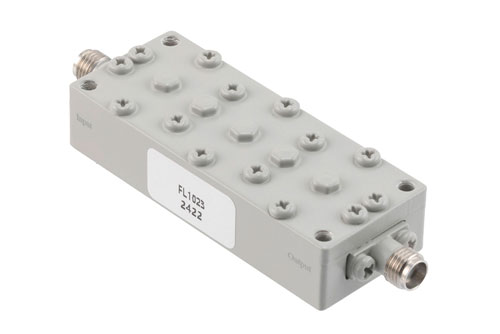 Bandpass Filter with SMA Female Connectors Operating at 6 GHz with a 45 MHz Passband Bandwidth
