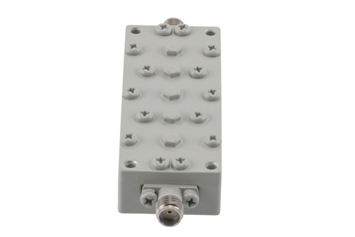Bandpass Filter with SMA Female Connectors Operating at 6 GHz with a 45 MHz Passband Bandwidth