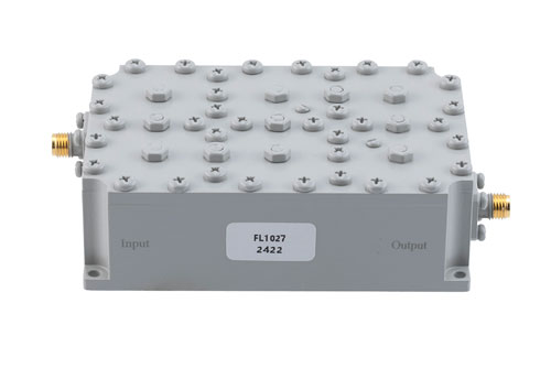 Bandpass Filter with SMA Female Connectors Operating from 1.88 GHz to 1.92 GHz with a 55 MHz Passband Bandwidth