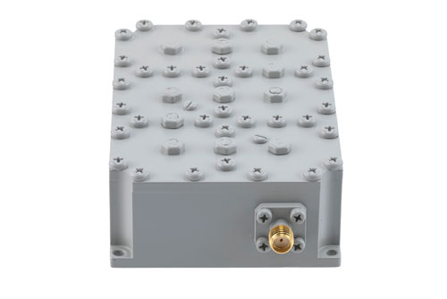 Bandpass Filter with SMA Female Connectors Operating from 2.01 GHz to 2.025 GHz with a 25 MHz Passband Bandwidth