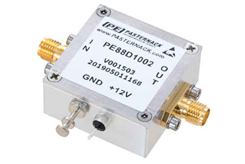 Frequency Divider, Divide by 10 Prescaler Module, 200 MHz to 6 GHz, SMA