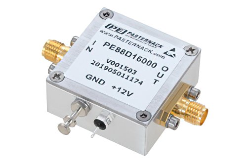 Frequency Divider, Divide by 16 Prescaler Module, 400 MHz to 4 GHz, SMA