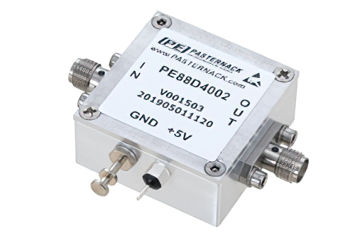 Frequency Divider, Divide by 4 Prescaler Module, 100 MHz to 20 GHz, SMA