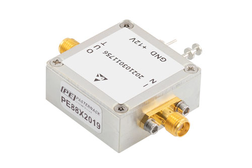 Active 3x Frequency Multiplier, 2100 MHz to 3000 MHz Output Frequency, 12 dB Conversion Gain, SMA