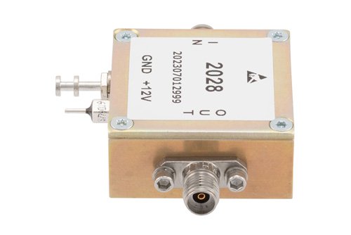 Active 2x Frequency Multiplier, 23 to 33 GHz Output Frequency, +10 dBm Output Power, 2.92mm Female