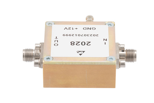 Active 2x Frequency Multiplier, 23 to 33 GHz Output Frequency, +10 dBm Output Power, 2.92mm Female