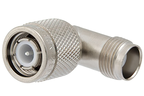 TNC Male to TNC Female Right Angle Adapter