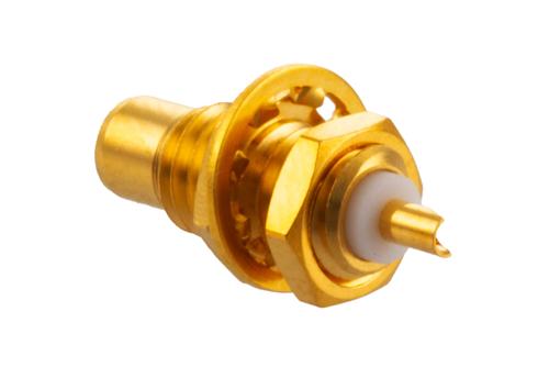 N Female Bulkhead Mount Connector Clamp/Solder Attachment for RG58, RG55, RG141, RG142, RG223, and RG400, D Hole 0.177 X 0.193 inch