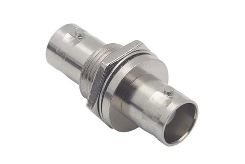 Commercial Grade Bulkhead Mount BNC Female to BNC Female Adapter