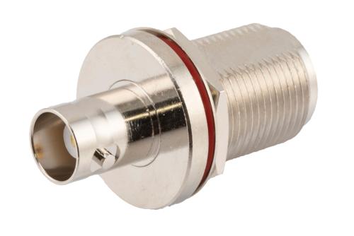 Commercial Grade Bulkhead Mount N Female to BNC Female Adapter