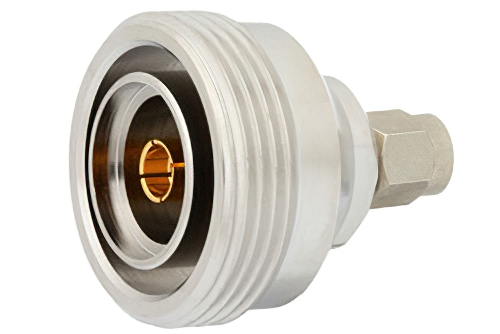Low PIM SMA Male to 7/16 DIN Female Adapter, Low VSWR