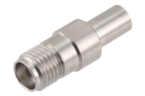 Precision SMA Female to SMP Male Limited Detent Adapter