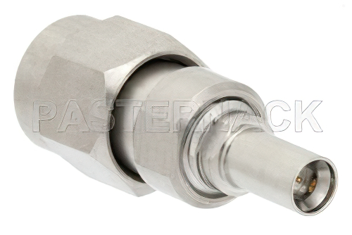 Precision SMA Male to Mini SMP Male Full Detent Adapter