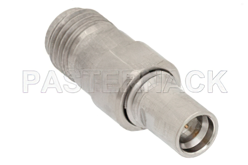 Precision SMA Female to SMP Male Full Detent Adapter