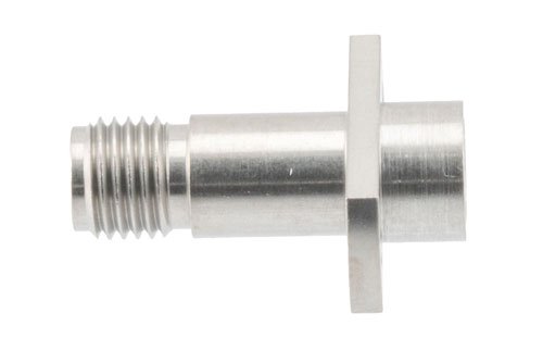 Precision SMA Female to SMP Male 2 Hole Flange Mount Adapter, Smooth Bore .450 inch Mounting Hole Spacing