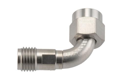 2.92mm Male to 2.92mm Female Radius Right Angle Adapter, Up To 40 GHz