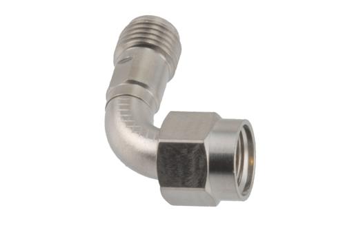 2.92mm Male to 2.92mm Female Radius Right Angle Adapter, Up To 40 GHz