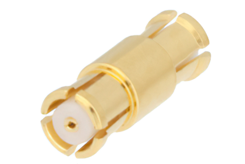 SMP Female to SMP Female Adapter, Up to 8 GHz, .370 inch Special Length