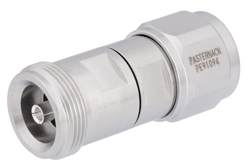 Low PIM 4.1/9.5 Mini DIN Female to N Male Adapter