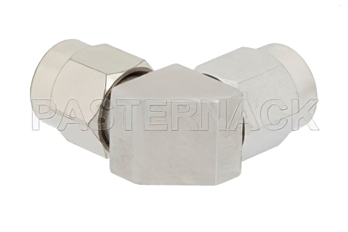 2.4mm Male to 2.92mm Male Right Angle Adapter