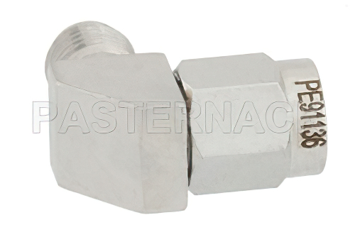 2.4mm Male to 2.92mm Female Right Angle Adapter