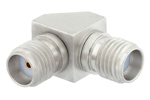 SMA Female to SMA Female Right Angle Adapter
