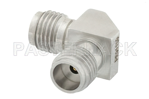 1.85mm Female to 2.4mm Female Right Angle Adapter