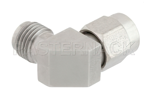 1.85mm Female to 2.92mm Male Right Angle Adapter