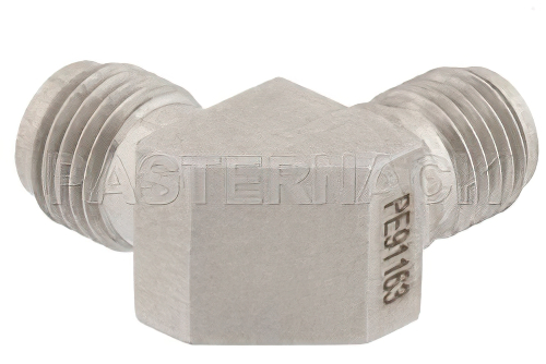 1.85mm Female to 2.92mm Female Right Angle Adapter